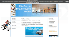Desktop Screenshot of maler-semmel.de