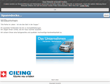 Tablet Screenshot of maler-semmel.de